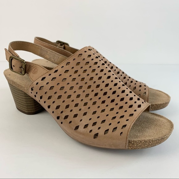 Josef Seibel Rose Mid Heel Sandal Block Heel EU40 - Picture 3 of 10